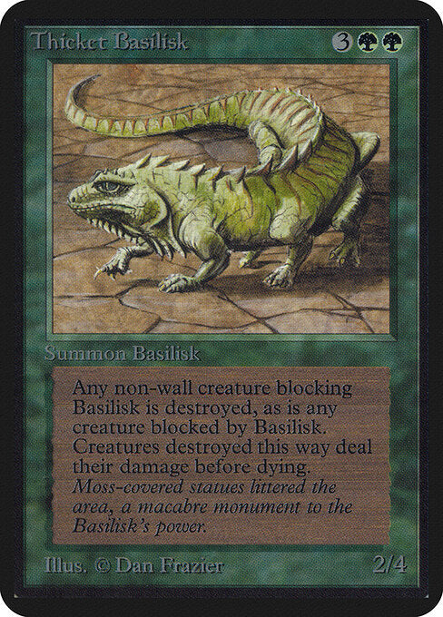 Thicket Basilisk - Limited Edition Alpha - 218