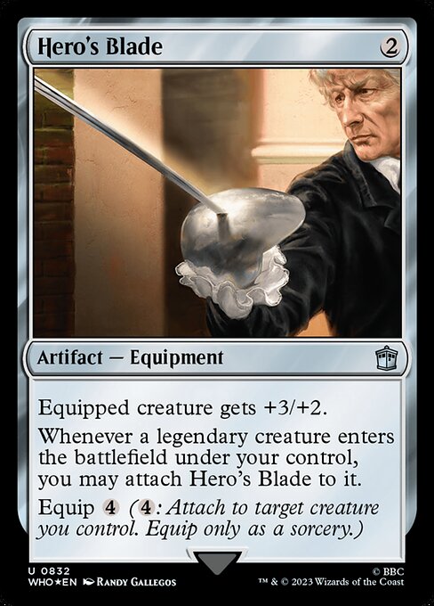 Hero's Blade - Doctor Who - 832