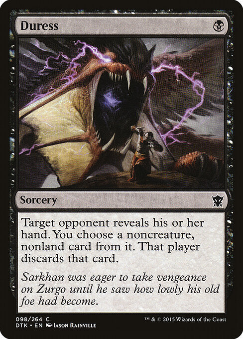 Duress - Dragons of Tarkir - 98