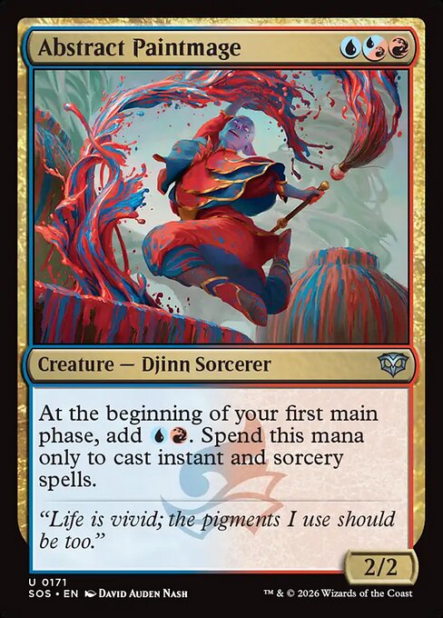 Abstract Paintmage - Secrets of Strixhaven - 171