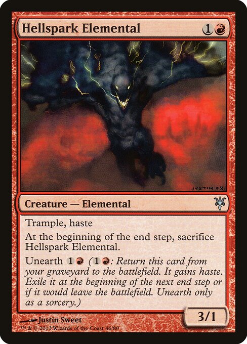 Hellspark Elemental - Duel Decks: Sorin vs. Tibalt - 46