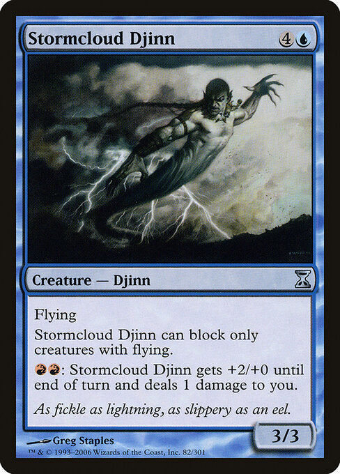 Stormcloud Djinn - Time Spiral - 82