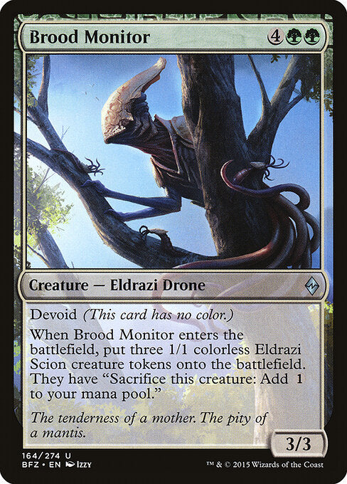 Brood Monitor - Battle for Zendikar - 164