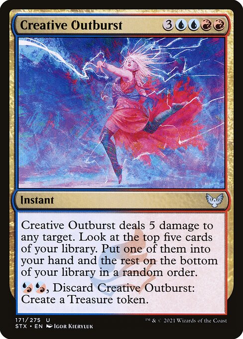 Creative Outburst - Strixhaven: School of Mages - 171