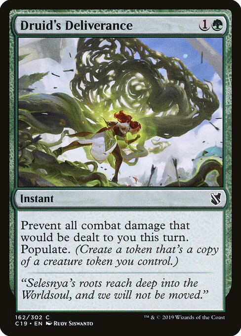Druid's Deliverance - Commander 2019 - 162
