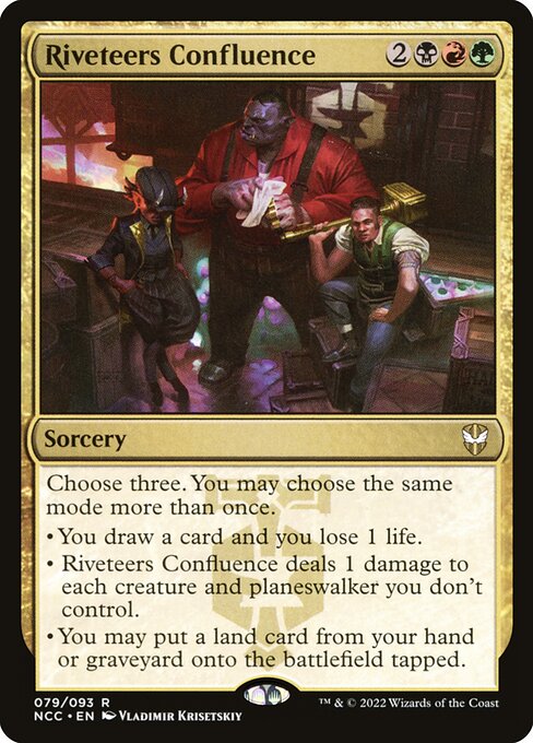 Riveteers Confluence - New Capenna Commander - 79