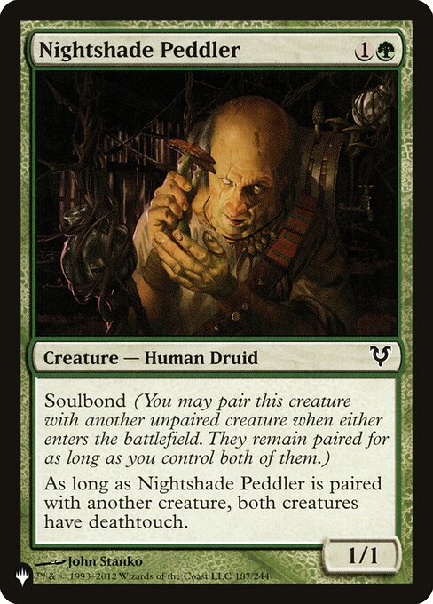 Nightshade Peddler - The List - AVR-187