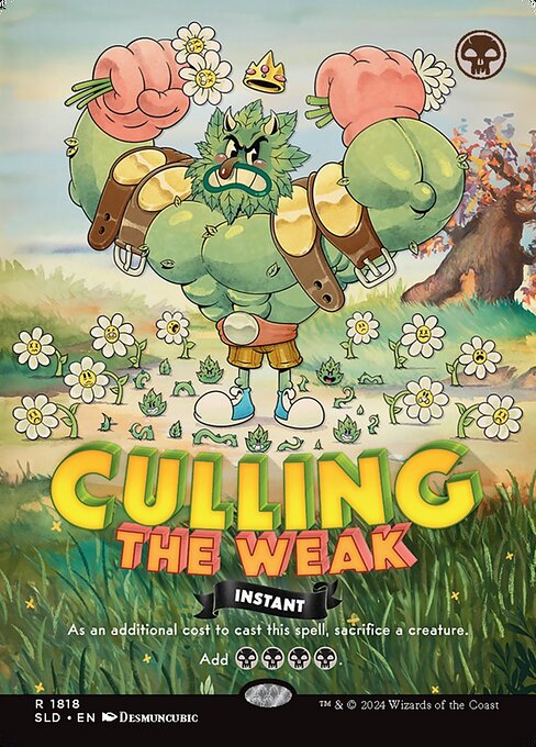 Culling the Weak - Secret Lair Drop - 1818