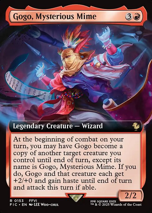 Gogo, Mysterious Mime - Final Fantasy Commander - 153