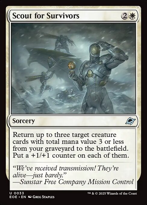 Scout for Survivors - Edge of Eternities - 33