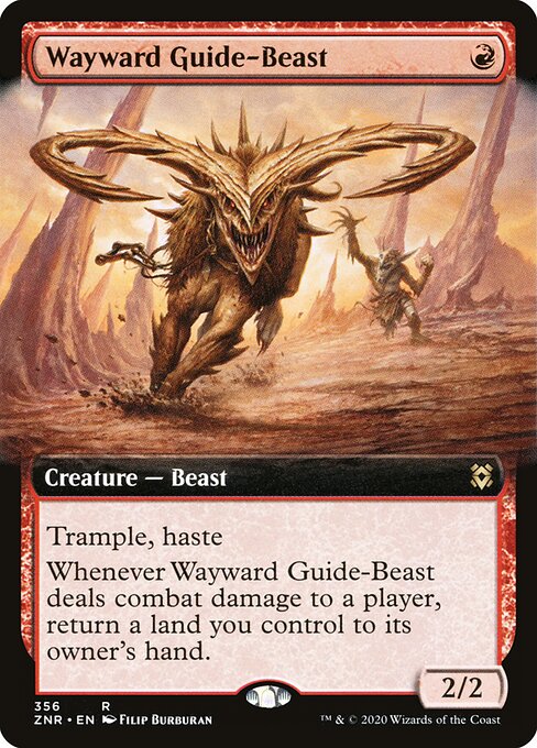 Wayward Guide-Beast - Zendikar Rising - 356