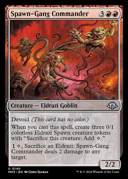 Spawn-Gang Commander - Modern Horizons 3 - 140