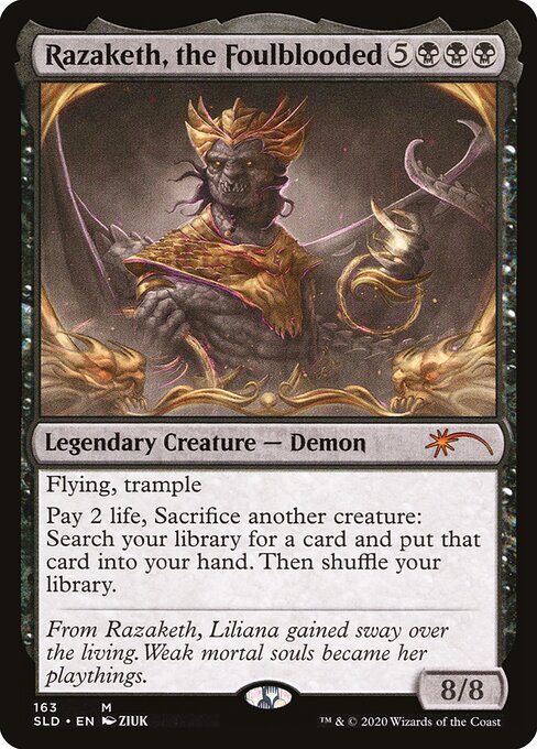 Razaketh, the Foulblooded - Secret Lair Drop - 163