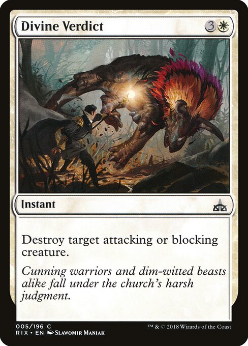 Divine Verdict - Rivals of Ixalan - 5