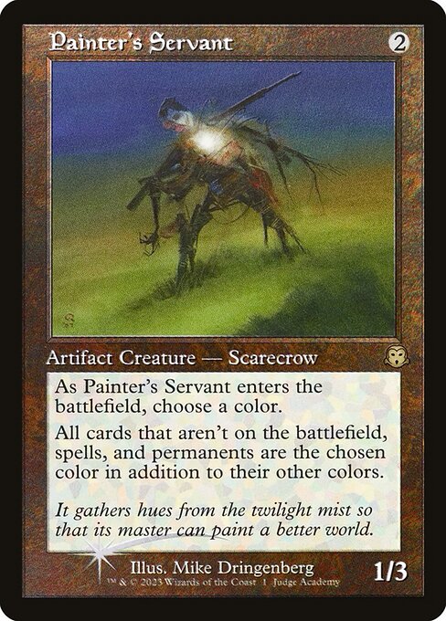 Painter's Servant - Judge Gift Cards 2023 - 1