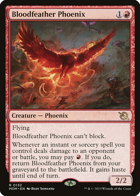 Bloodfeather Phoenix - March of the Machine - 132