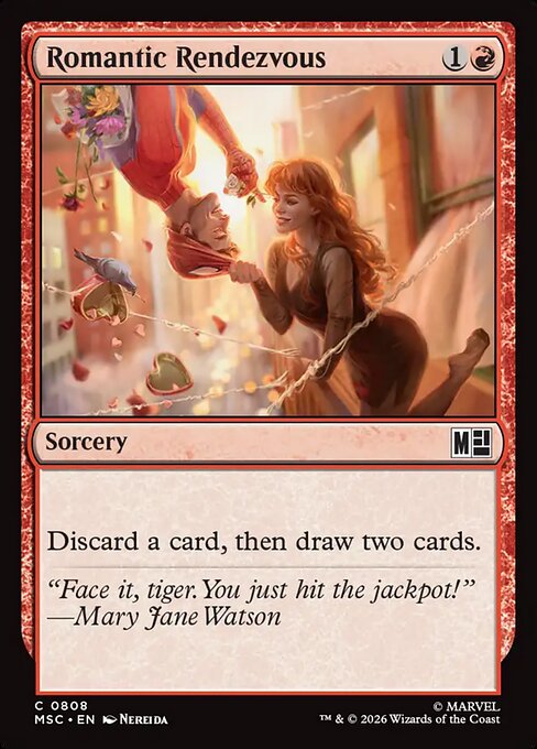 Romantic Rendezvous - Marvel Super Heroes Commander - 808