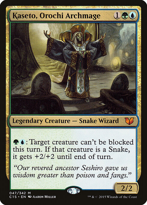 Kaseto, Orochi Archmage - Commander 2015 - 47