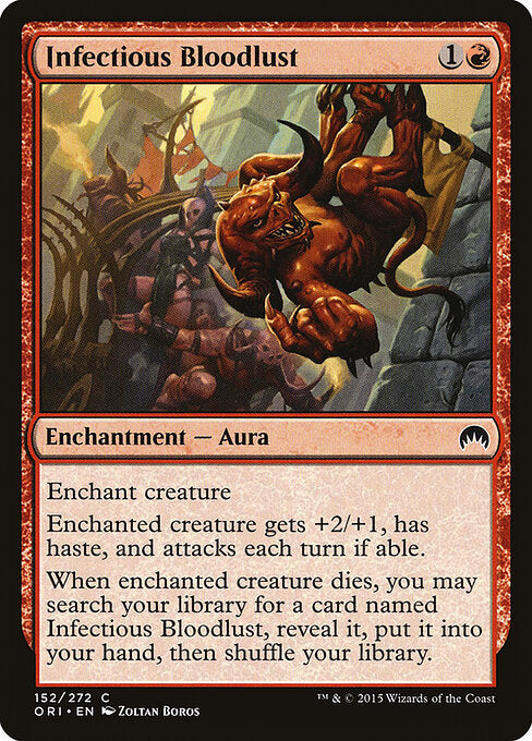 Infectious Bloodlust - Magic Origins - 152