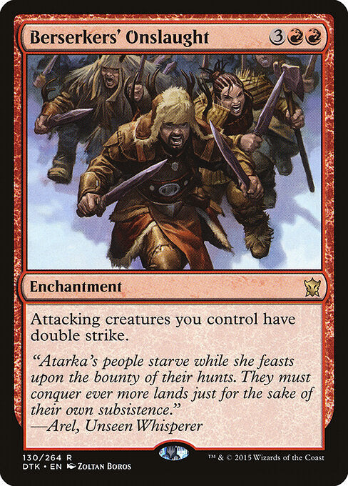 Berserkers' Onslaught - Dragons of Tarkir - 130