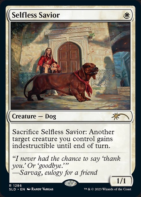 Selfless Savior - Secret Lair Drop - 1286