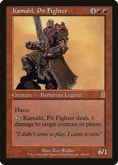 Kamahl, Pit Fighter - Odyssey - 198