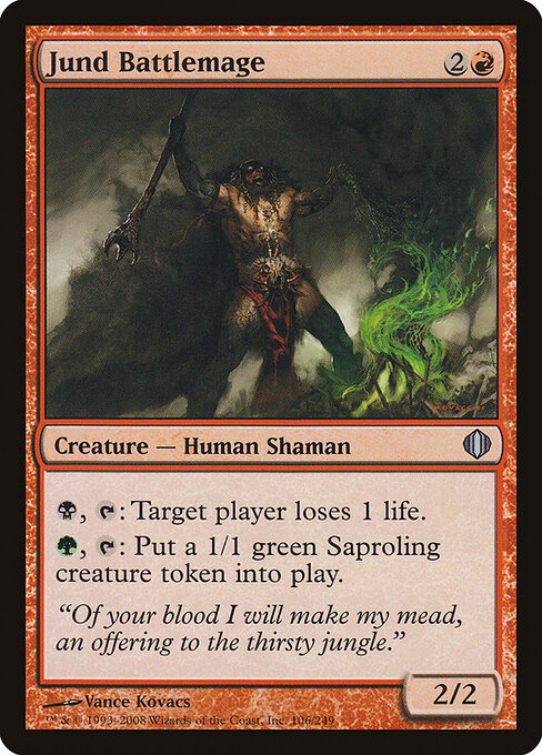 Jund Battlemage - Shards of Alara - 106