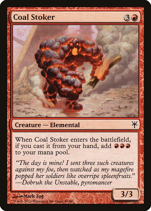 Coal Stoker - Duel Decks: Sorin vs. Tibalt - 49