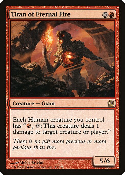 Titan of Eternal Fire - Theros - 144