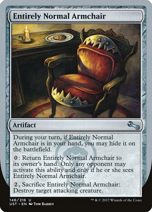 Entirely Normal Armchair - Unstable - 146