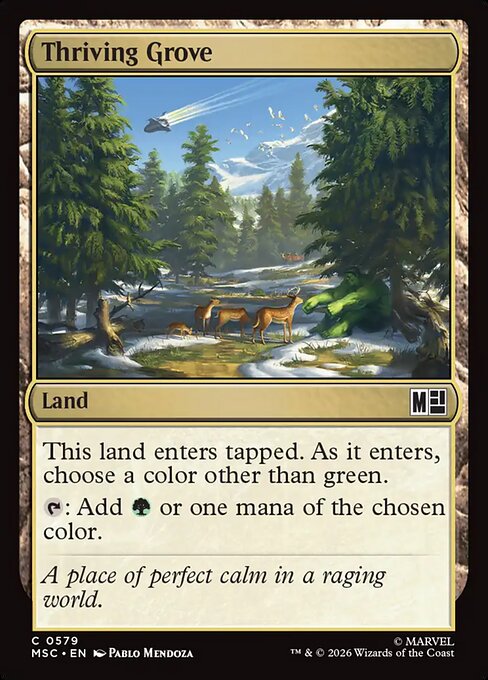 Thriving Grove - Marvel Super Heroes Commander - 579