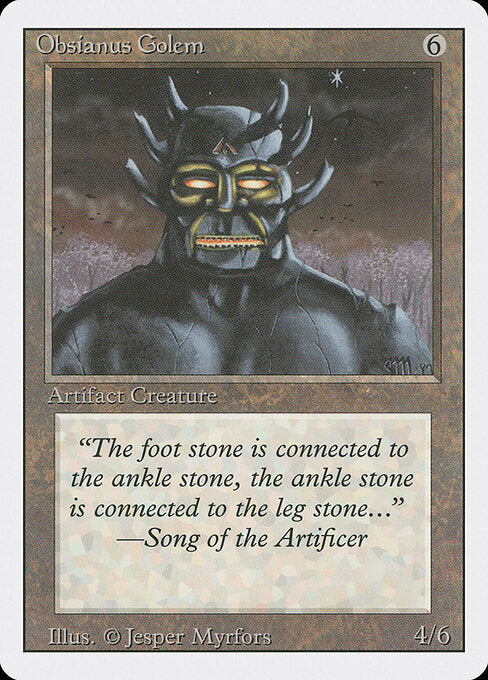 Obsianus Golem - Revised Edition - 268