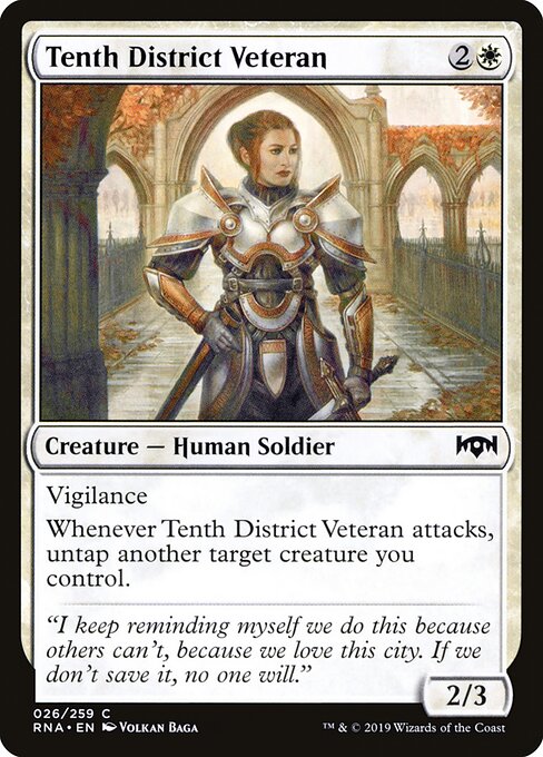 Tenth District Veteran - Ravnica Allegiance - 26