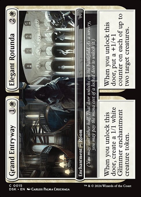 Grand Entryway // Elegant Rotunda - Duskmourn: House of Horror - 15
