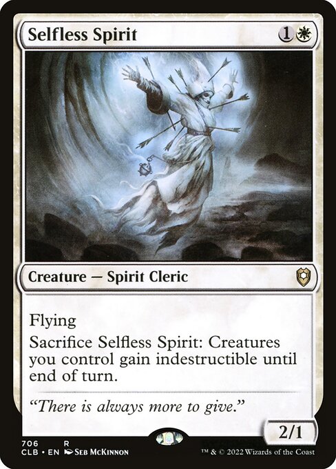 Selfless Spirit - Commander Legends: Battle for Baldur's Gate - 706