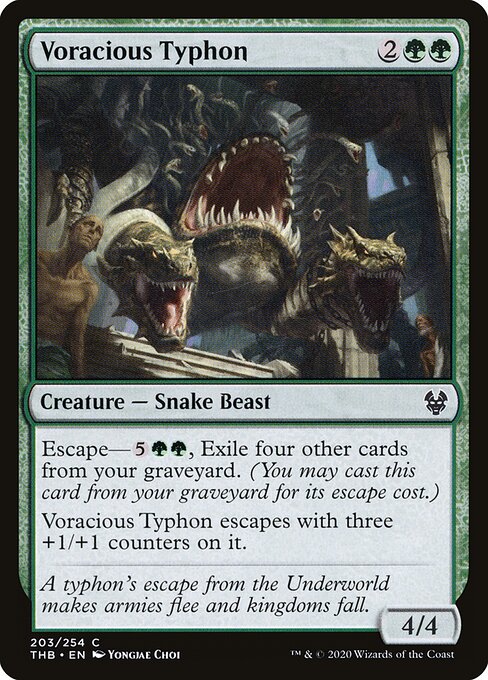Voracious Typhon - Theros Beyond Death - 203