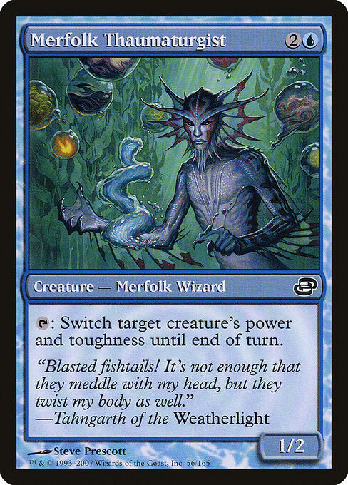 Merfolk Thaumaturgist - Planar Chaos - 56