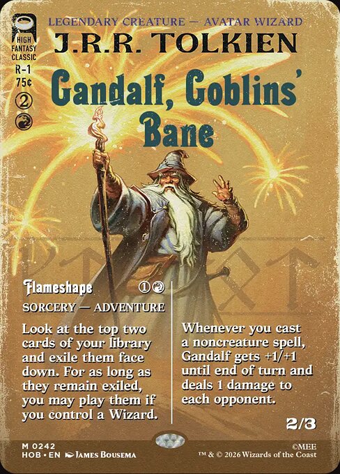 Gandalf, Goblins' Bane // Flameshape - The Hobbit - 242