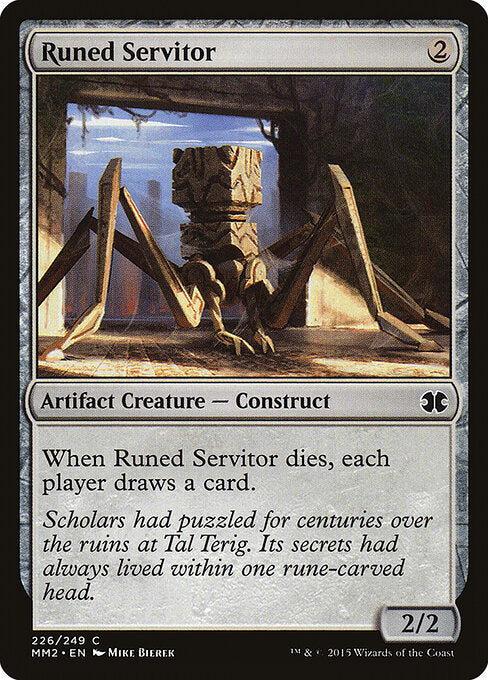 Runed Servitor - Modern Masters 2015 - 226