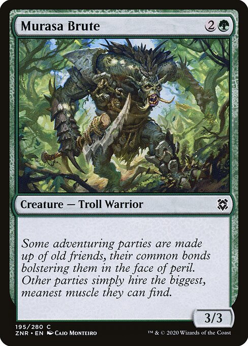 Murasa Brute - Zendikar Rising - 195