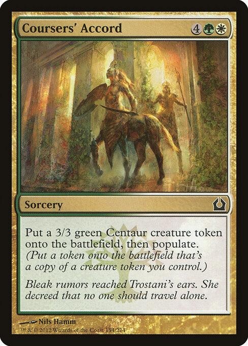 Coursers' Accord - Return to Ravnica - 154