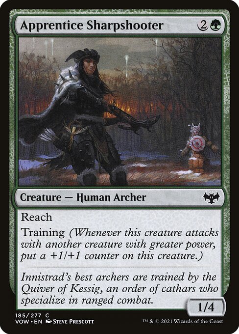 Apprentice Sharpshooter - Innistrad: Crimson Vow - 185
