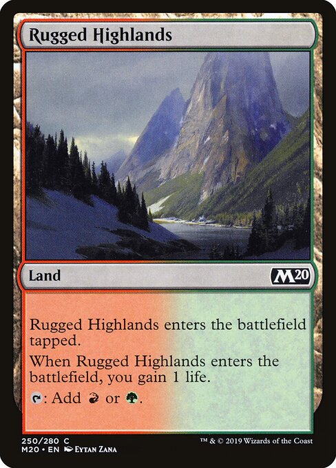 Rugged Highlands - Core Set 2020 - 250
