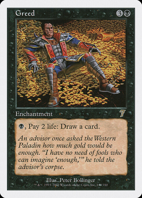 Greed - Seventh Edition - 140