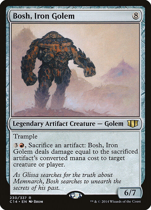Bosh, Iron Golem - Commander 2014 - 230