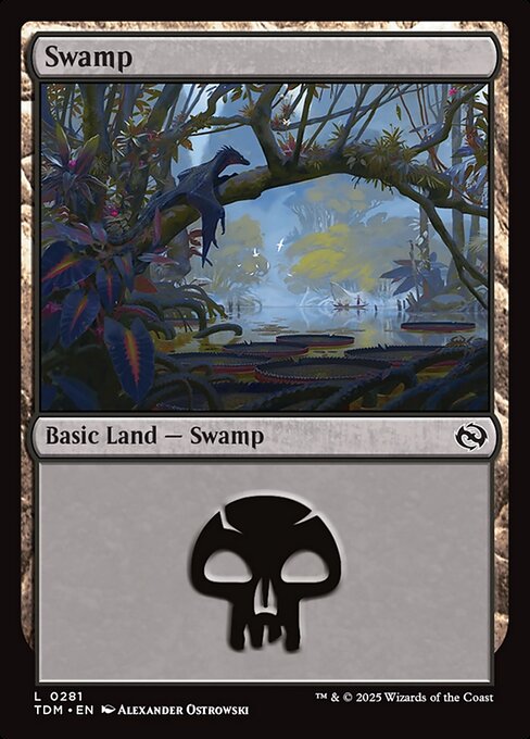 Swamp - Tarkir: Dragonstorm - 281