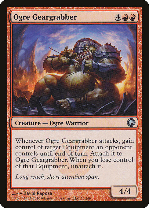 Ogre Geargrabber - Scars of Mirrodin - 99