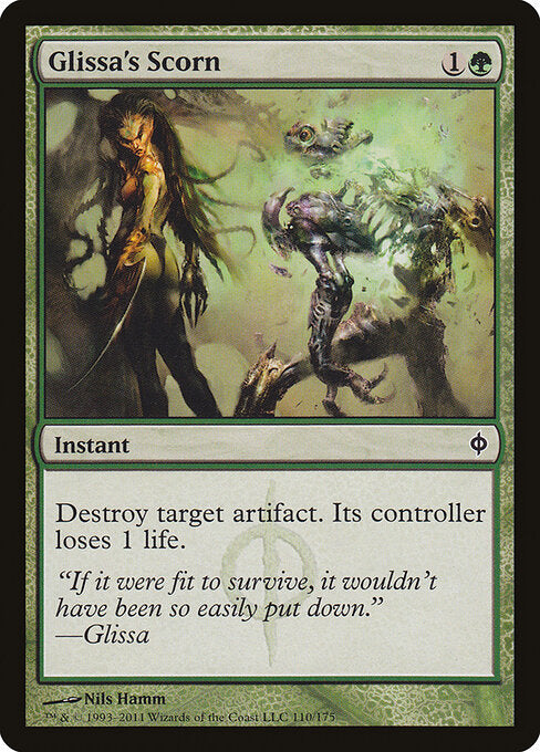 Glissa's Scorn - New Phyrexia - 110