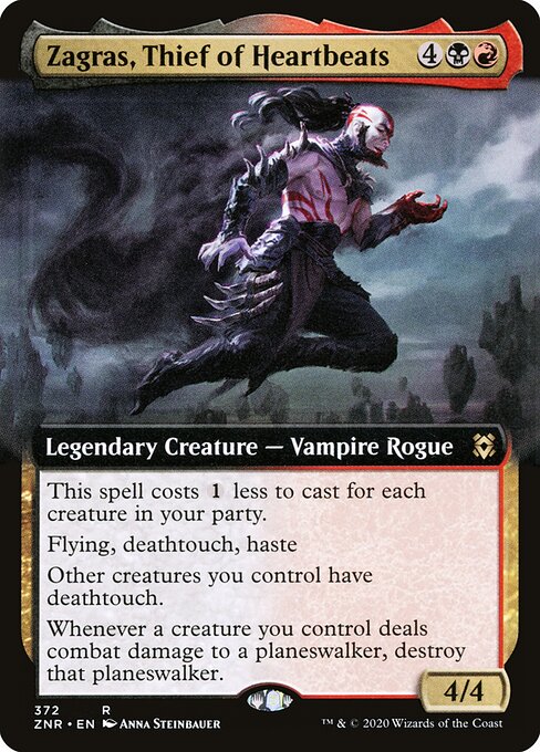 Zagras, Thief of Heartbeats - Zendikar Rising - 372
