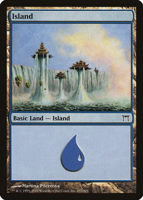 Island - Champions of Kamigawa - 292